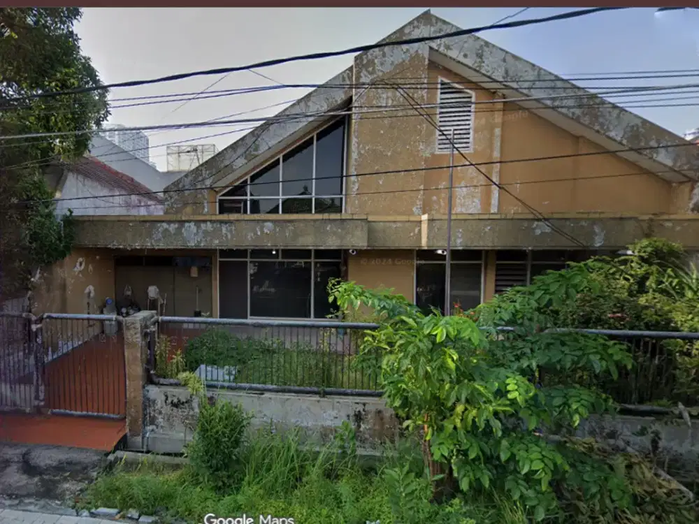 Dijual Cepat  Rumah Lama Hitung Tanah Komplek Elite MANYAR KERTAADI, MERR Surabaya Dekat Galaxy Mall, Hartono