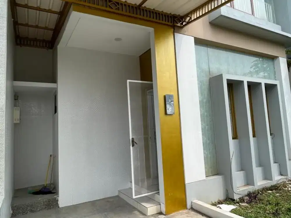 Disewakan rumah murah semi furnished 2lantai di Cluster Alamanda Jakarta Garden City Jakarta Timur siaphuni minimalis modern