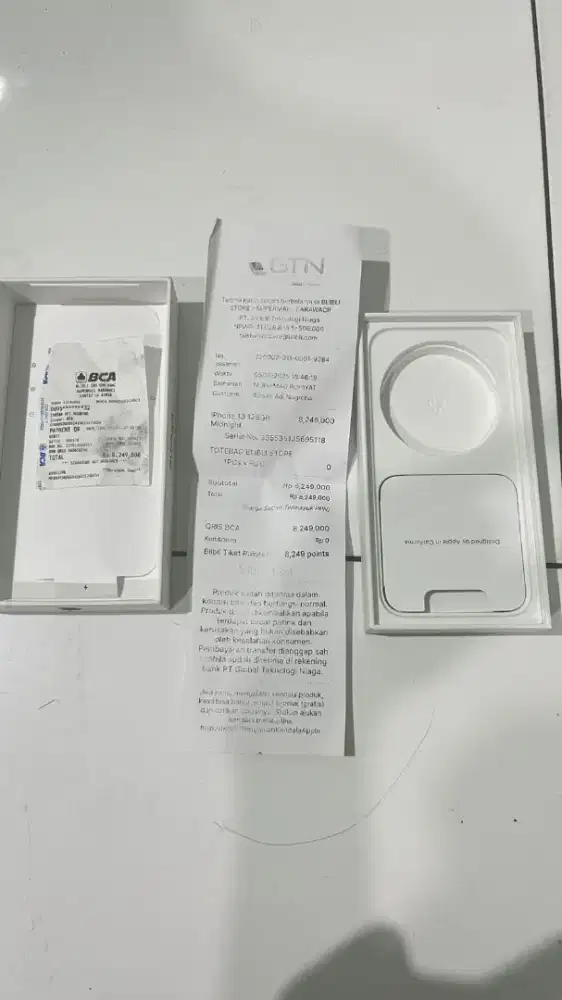 Iphone 13 128gb ORI iBox nomines FULLSET