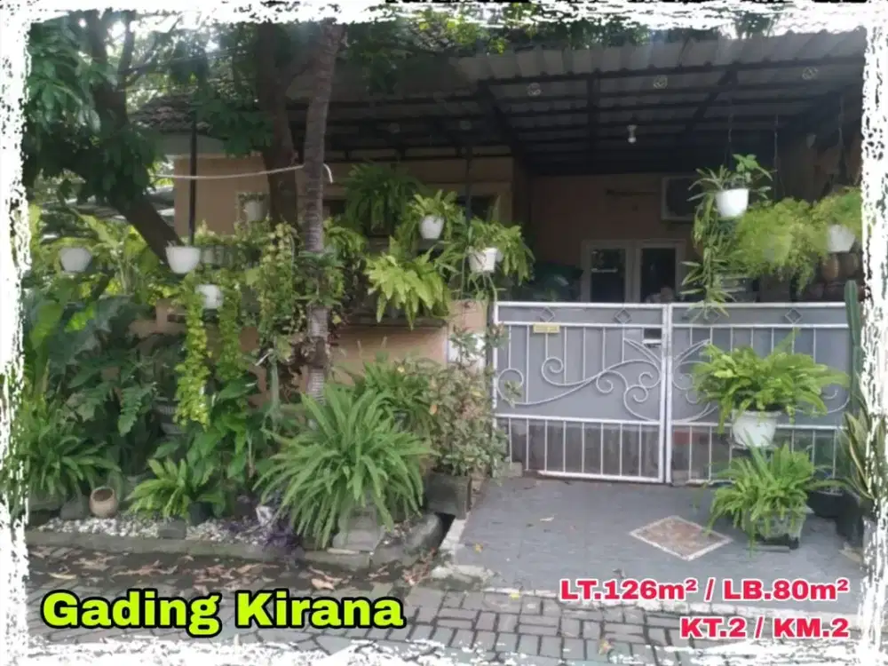 Dijual Rumah GADING KIRANA Buduran, Sidoarjo
