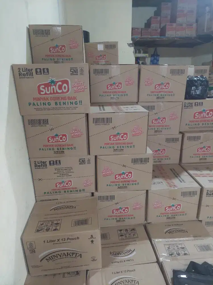 Minyak goreng SUNCO 1 dus