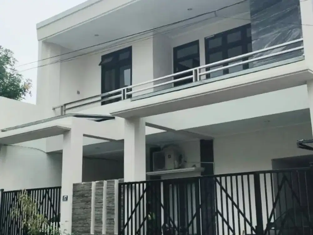 Dijual Rumah Baru Renovasi 2 Lantai Minimalis Full Granite BARUK, Rungkut Surabaya