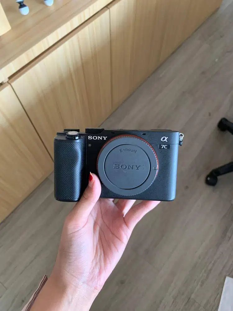 KAMERA SONY A7C BODY ONLY BLACK