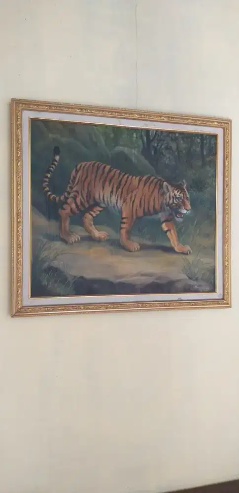 Dijual lukisan cat kanvas