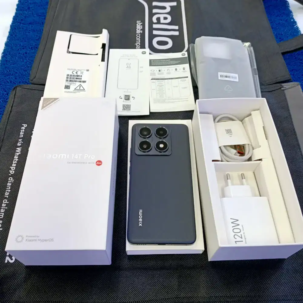 Xiaomi 14T Pro 12/512gb 99,9% like new grs resmi msh Garansi panjang