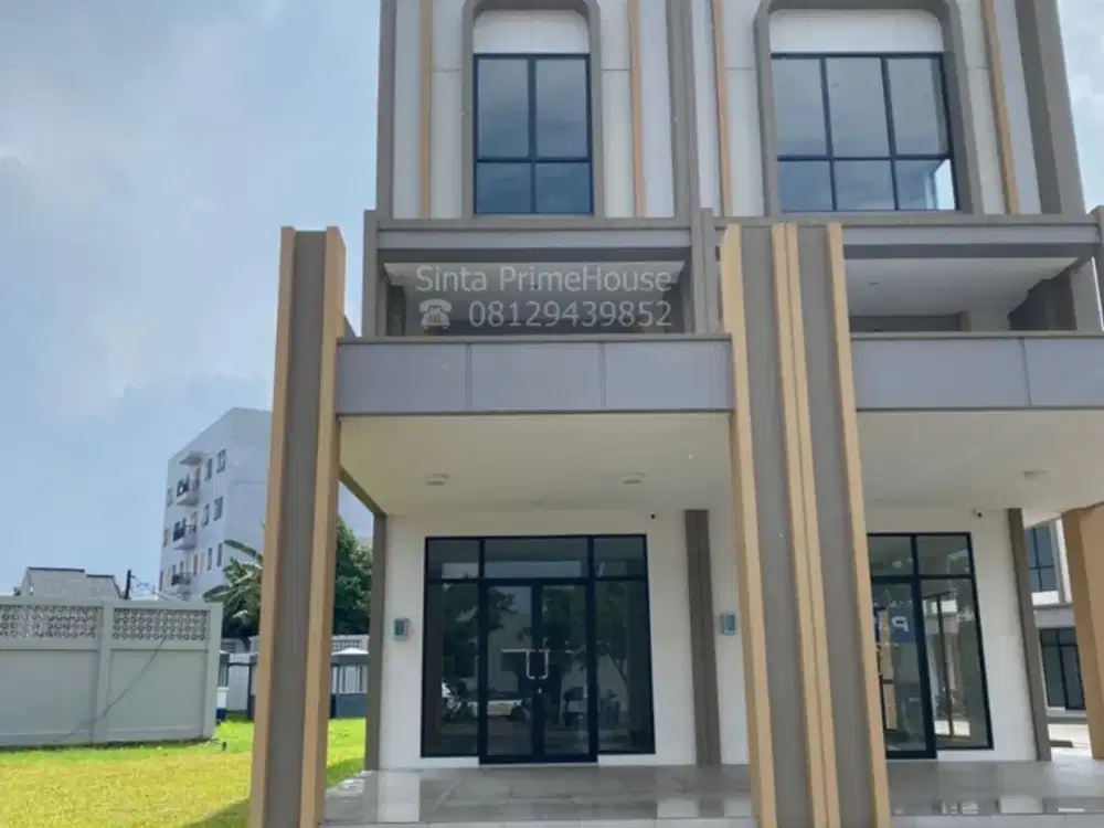 Disewa Ruko 3 Lt IL Lago Square Gading Serpong. Lokasi Strategis