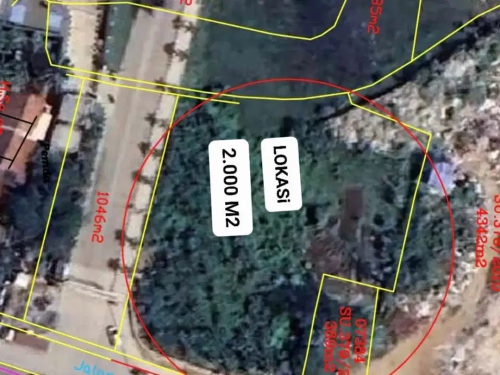 Dijual Tanah Jl Raya Legok, Karawaci