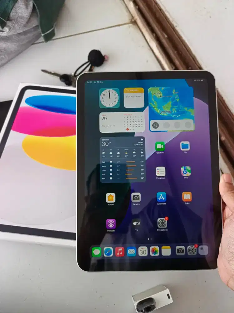 IPAD 11 128 GB RESMI IBOX SUPER MULUS