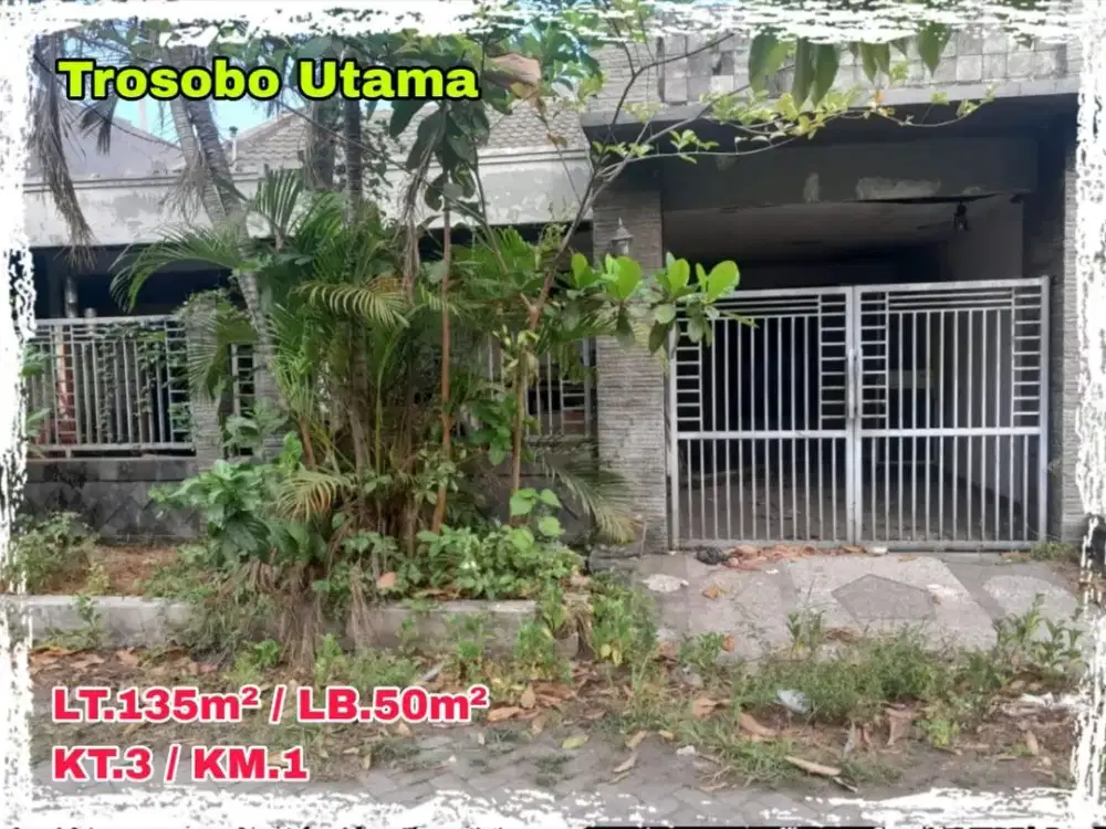 Dijual Rumah TROSOBO UTAMA, Taman, Sidoarjo