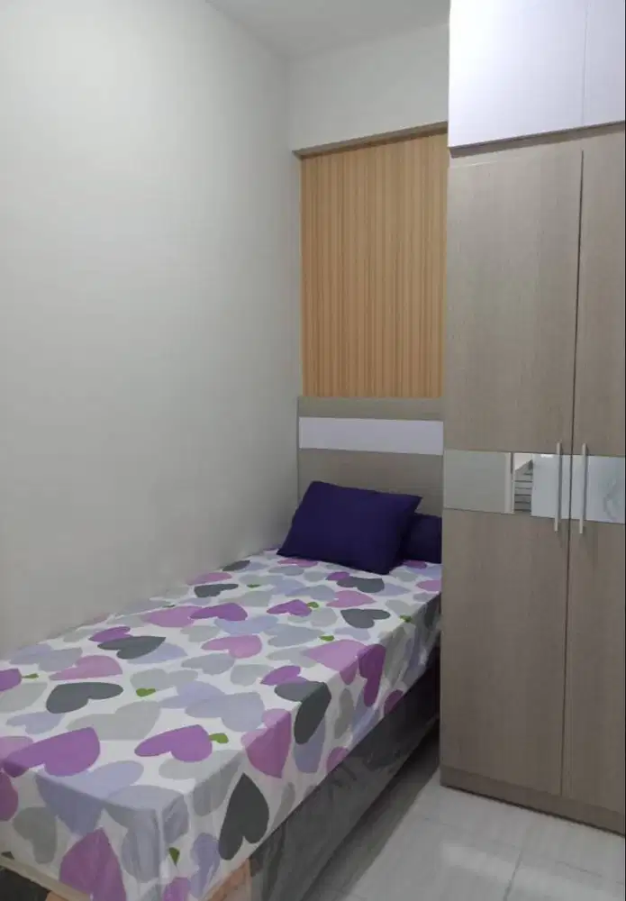 DIJUAL APARTEMEN PUNCAK DHARMAHUSADA TOWER B LANTAI 1 - FURNISHED