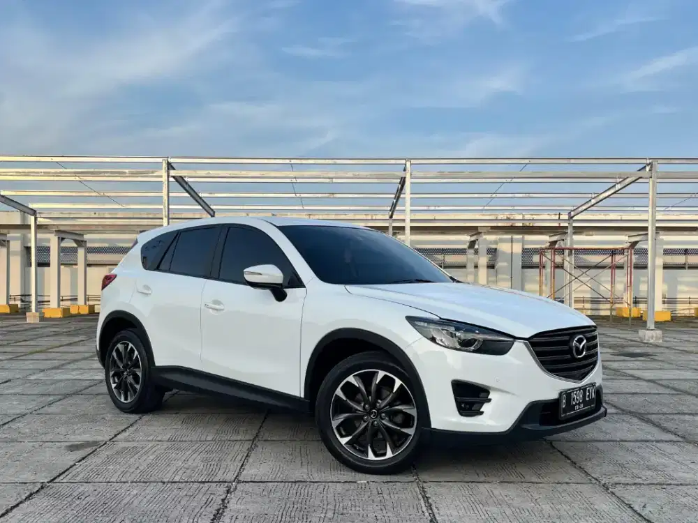 Mazda Cx5 GT 2.5 AT. Thn 2015. Putih. Low km. Perfect cond