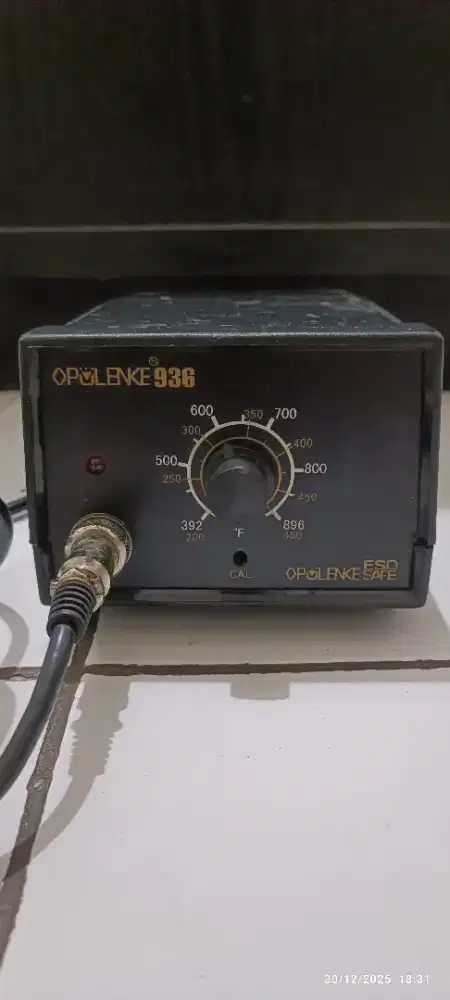 Solder Opulenke 936 Kondisi Hidup Alat Service Handphone
