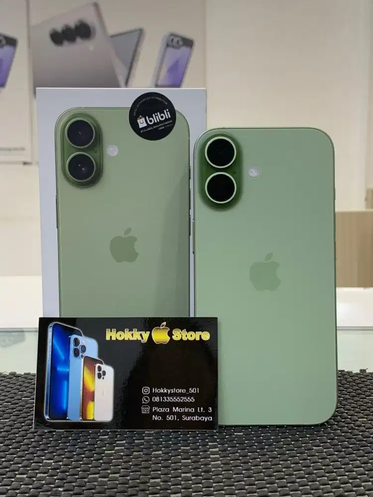 Iphone 17/256gb Sage garansi resmi Desember 2026 bh 100%