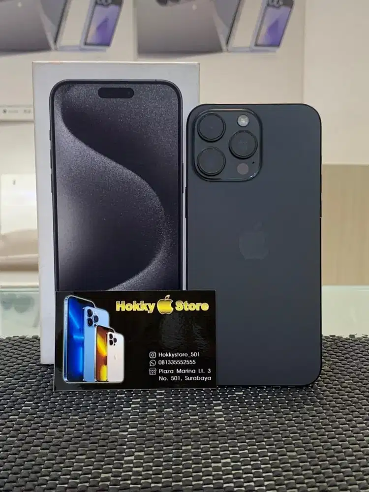 Iphone 15promax/256gb Black titanium ex ibox bh 98%