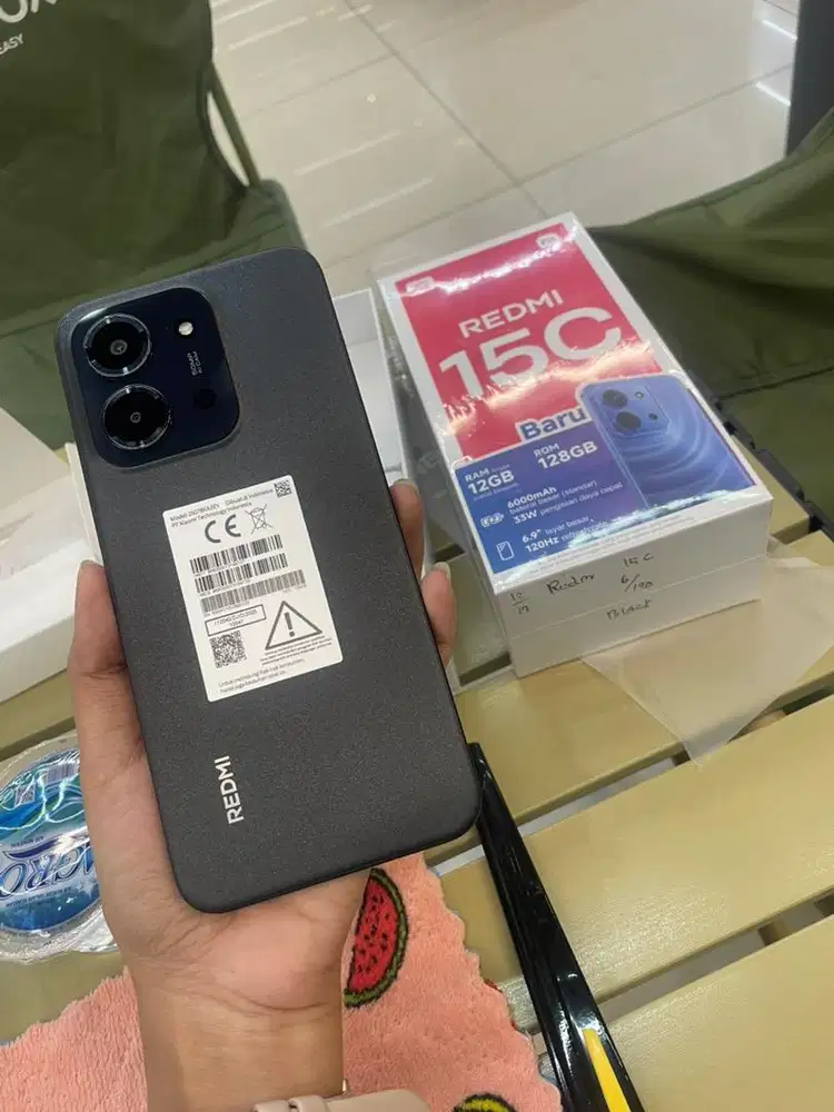 REDMI 15c 6/128 BLACK