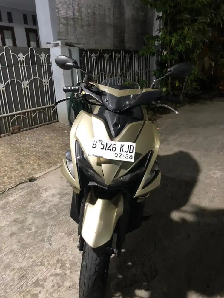 Yamaha aerox tahun 2017 non keyles