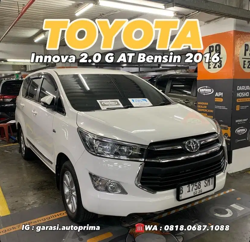 Innova G AT 2016 bensin