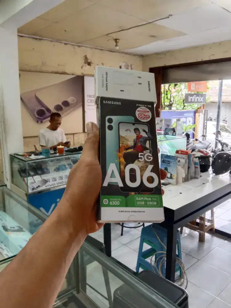 Berminat silahkan WA Samsung Galaxy A06 5G 6/128 Garansi resmi 1thn