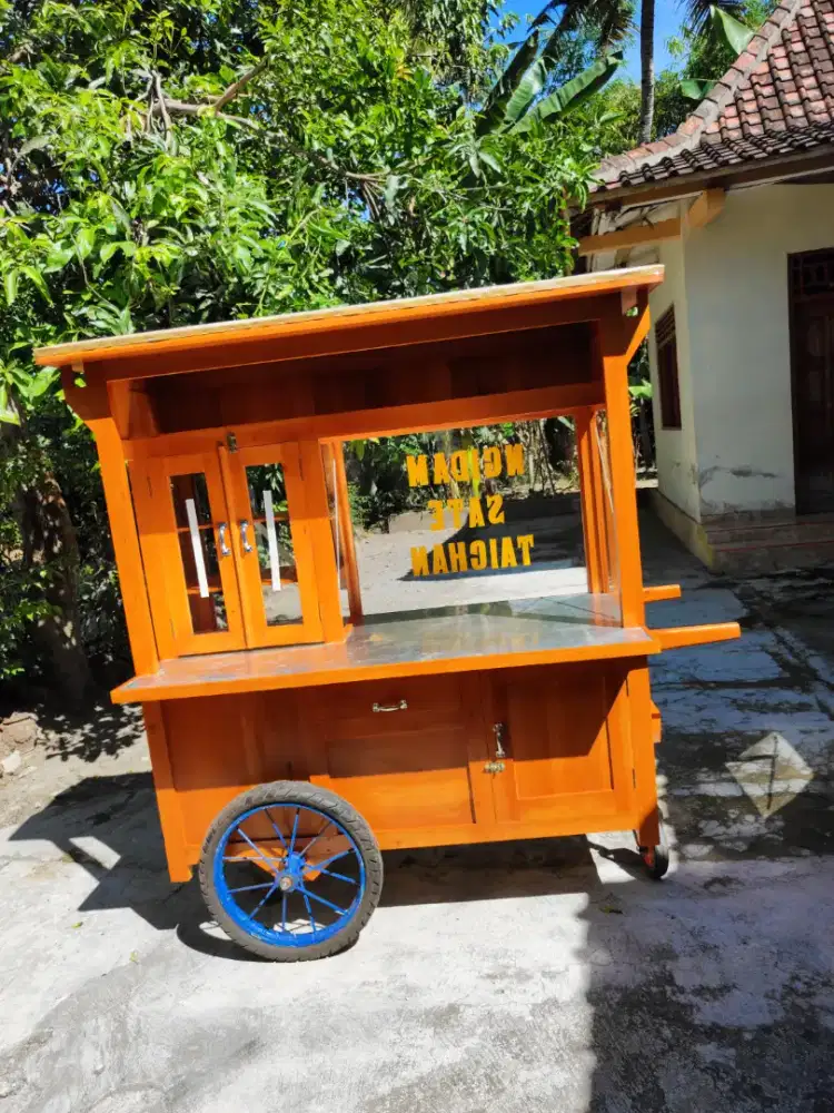 Gerobak Bakso Mie Ayam jg Melayani Pesanan Gerobak Bubur Sate Soto dlL