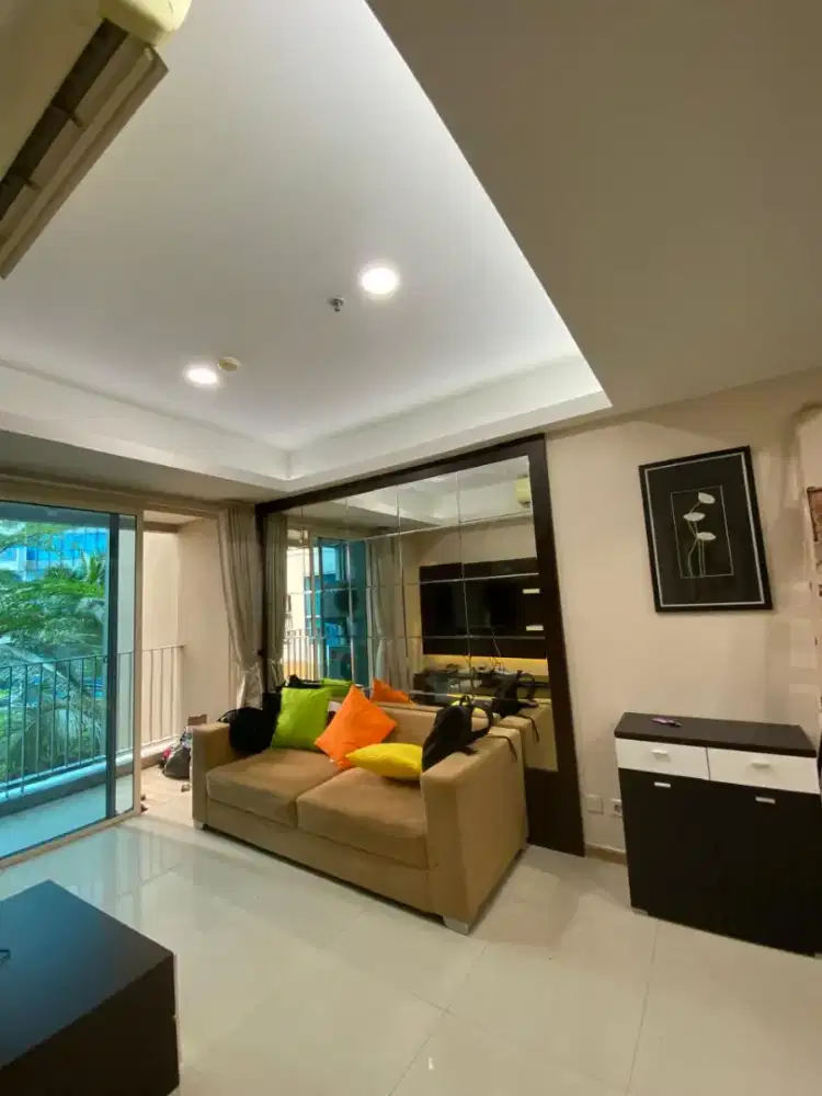 For Rent Apartment Casagrande 1 Bedroom Full Furnish Akses Mall Kokas