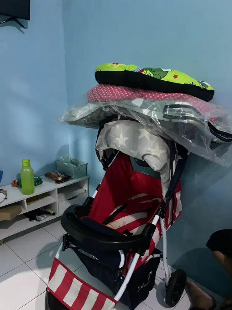 Dijual stroler plus kasur bayik