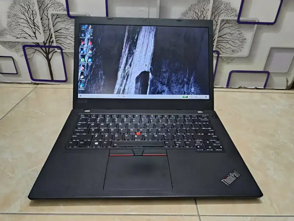 Thinkpad L490 core i7-8565U ram 8gb,ssd 250gb mantap