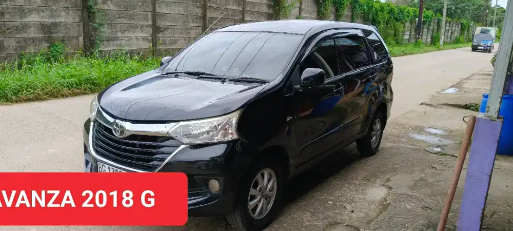 Toyota Avanza 2018 G warna hitam