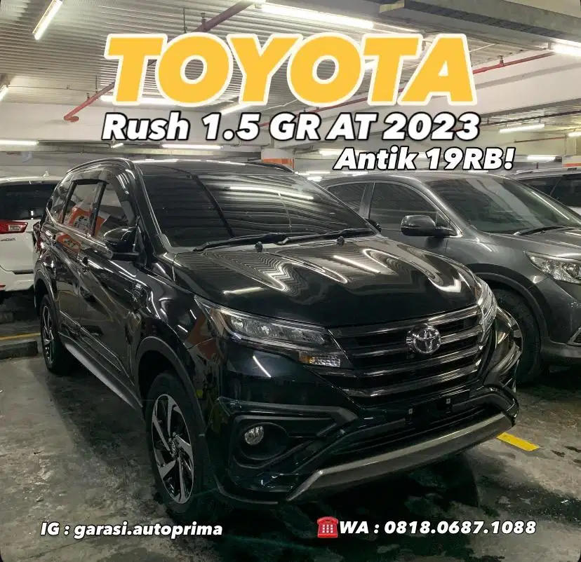 Rush GR 2023 antik 19rb