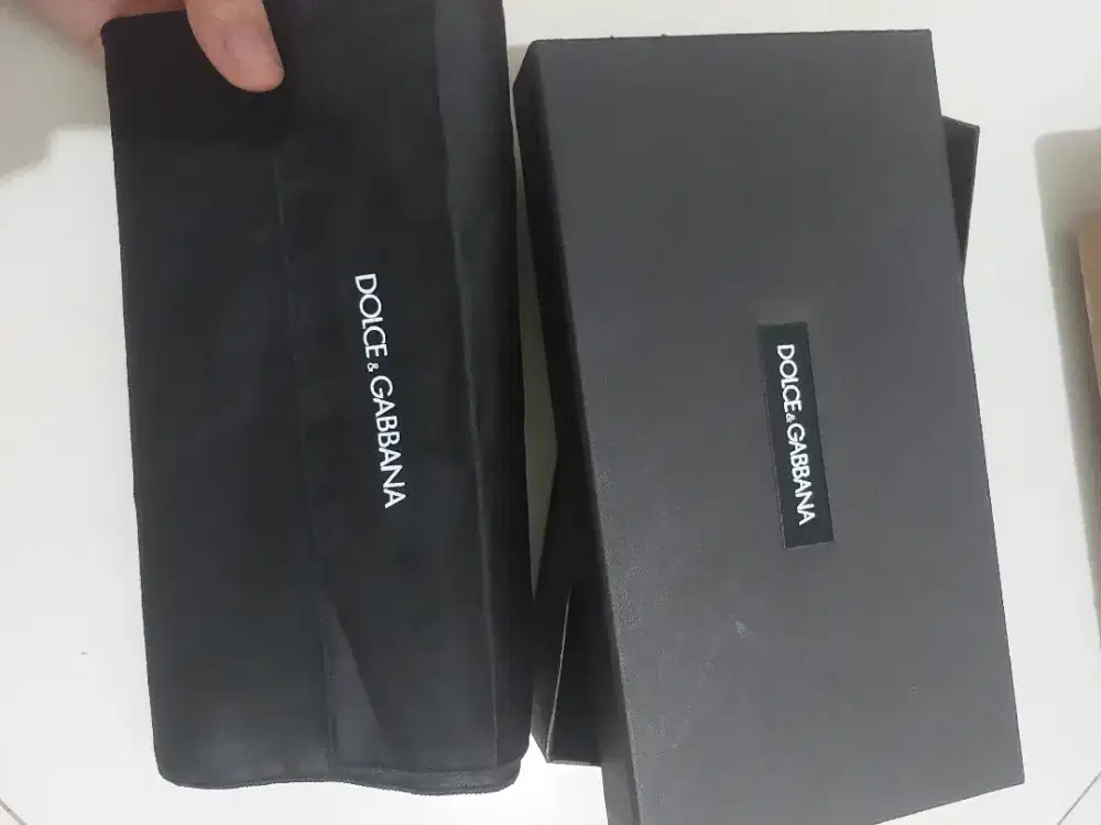 Dolce & Gabbana Dompet Hitam zip