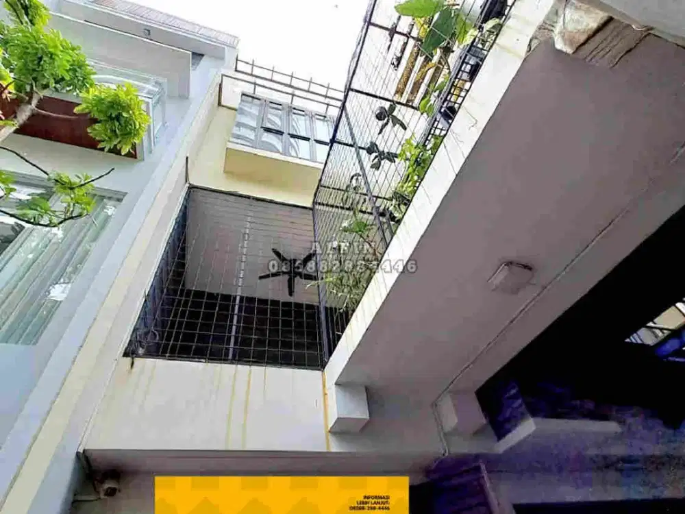 Rumah Springhill Golf Kemayoran 4 Lantai Dekat Toll Prj Ancol