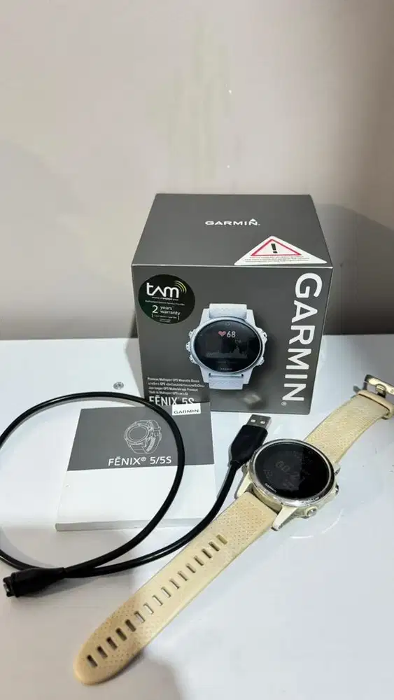 Garmin Fenix 5S white