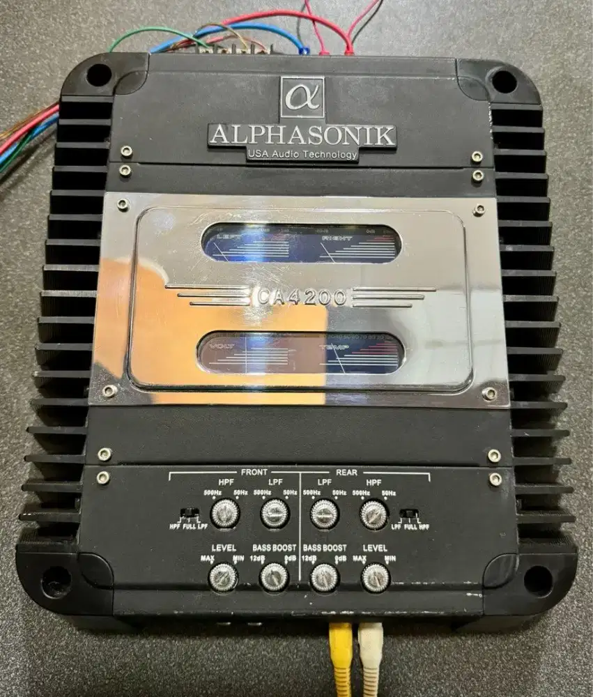 Alphasonik CA4200 Amplifier Ampli Audio Mobil