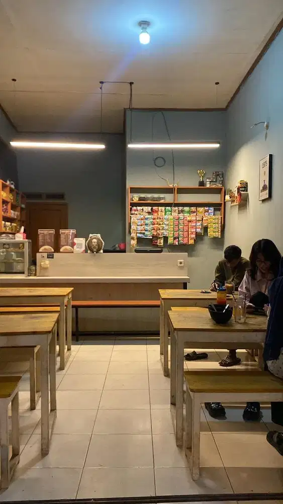 Jual barang warkop kondisi baru