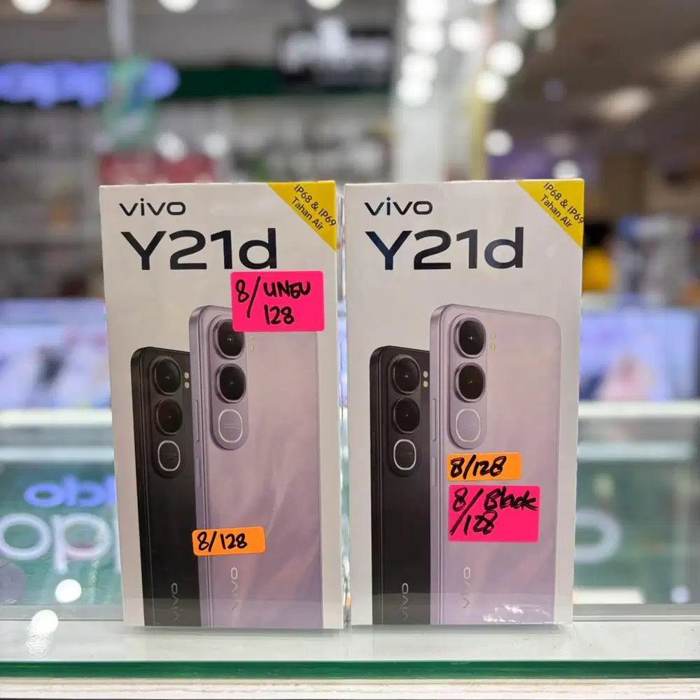 Vivo Y21d RAM 8+8GB ROM 128GB | Tahan Air IP69+ | Original