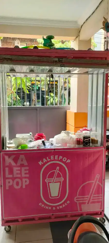 BOOTH CONTAINER ROMBONG BEKAS