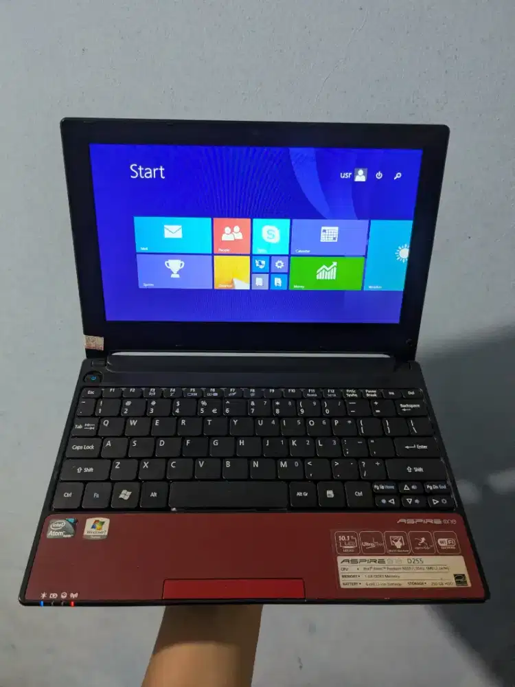 Netbook Acer AO  D255 Normalan Tinggal Pake Aja