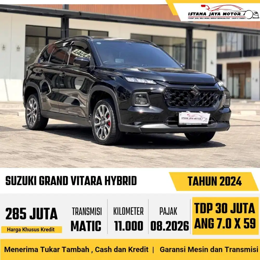 HYBRID Suzuki Grand Vitara 1.5 GX AT NIK 2024 Hitam