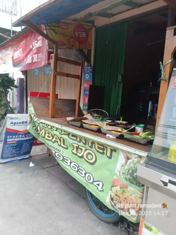 Dijual gerobak ayam penyet
