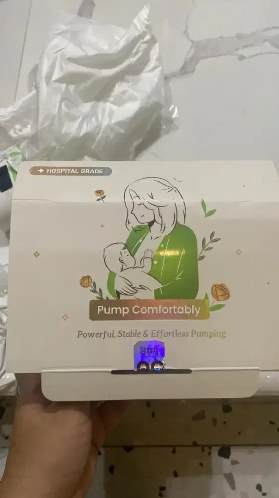 Pompa belom pernah d pake cuma d buka