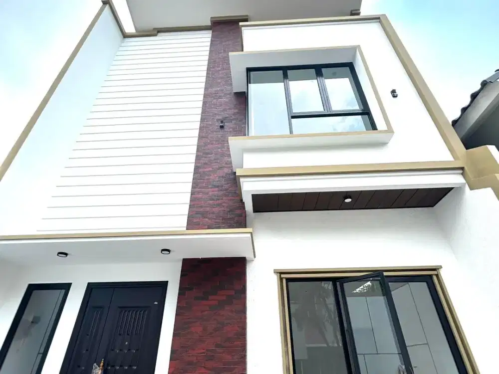 rumah baru di komplek nusaloka, bsd , serpong tangerang selatan