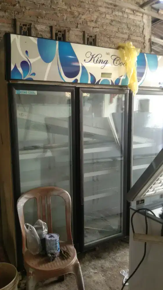 Showcase display chiler king cool