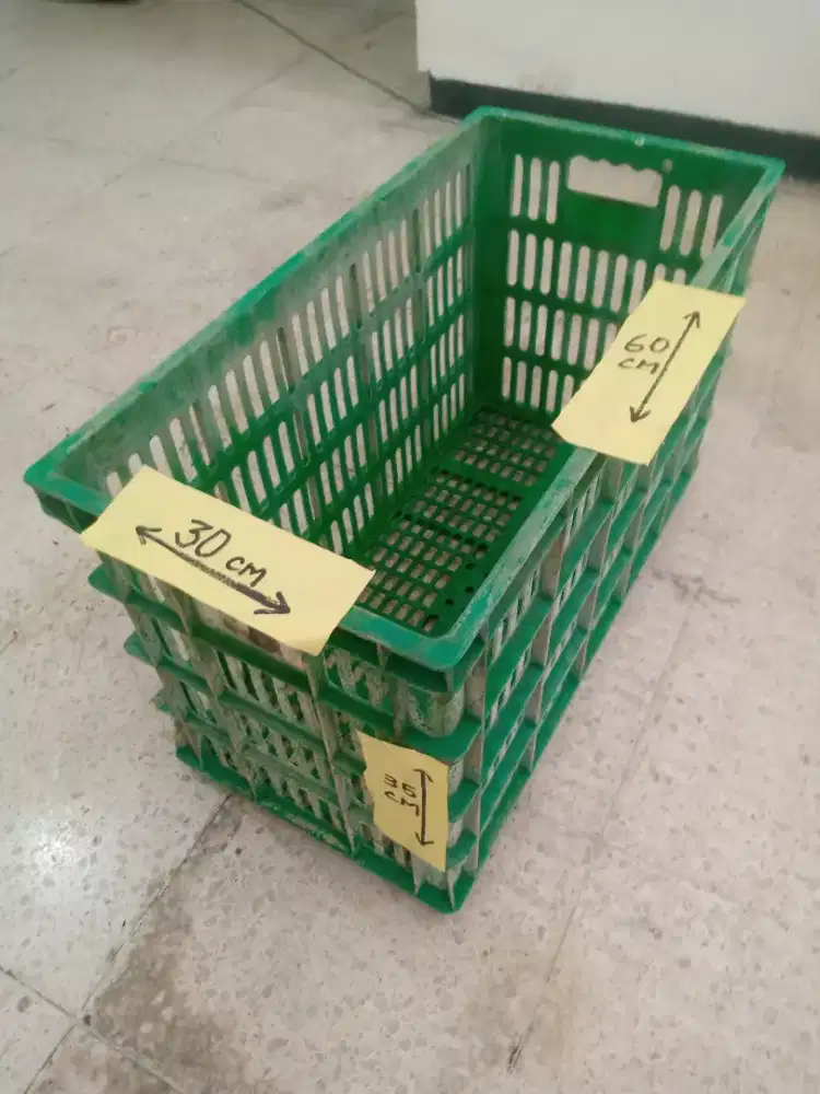 Keranjang Industri 30 X35 X60 CM ex Green leaf.
