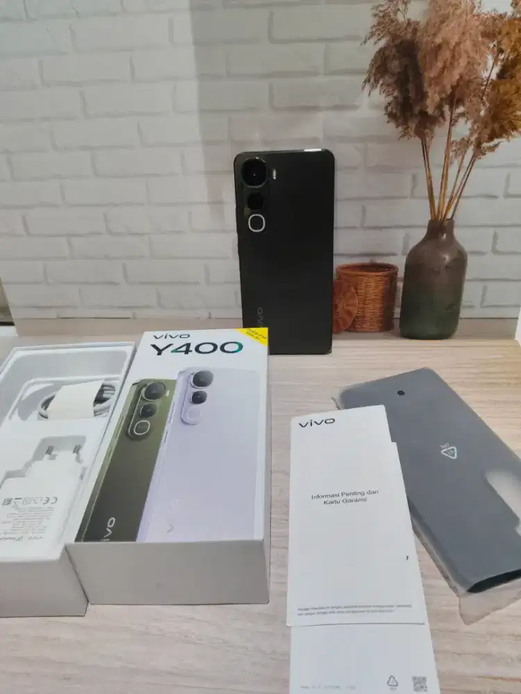 Jual hp vivo y400 ram 8/256gb fulset