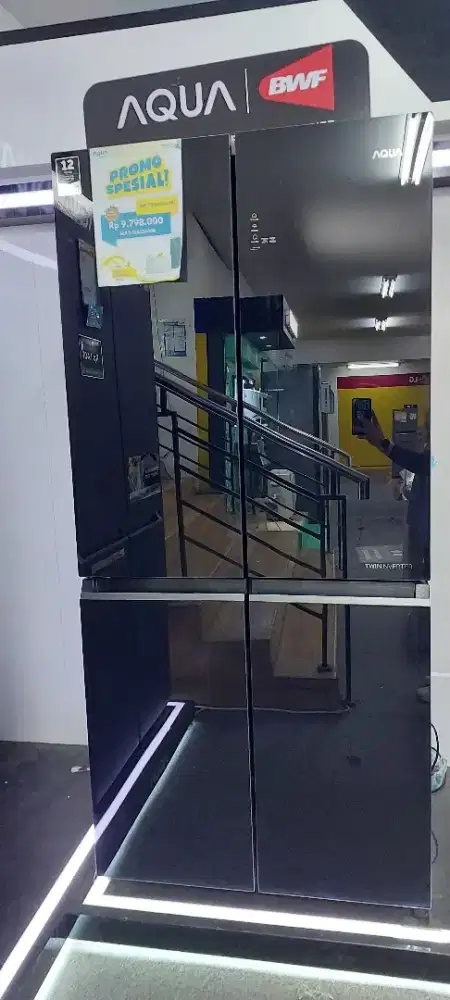 Multidoor Aqua Inverter Kredit Dp 0 Syarat KTP