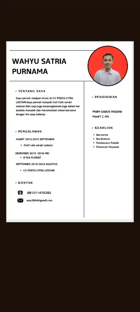 Mencari pekerjaan driver pribadi atau perusahaan