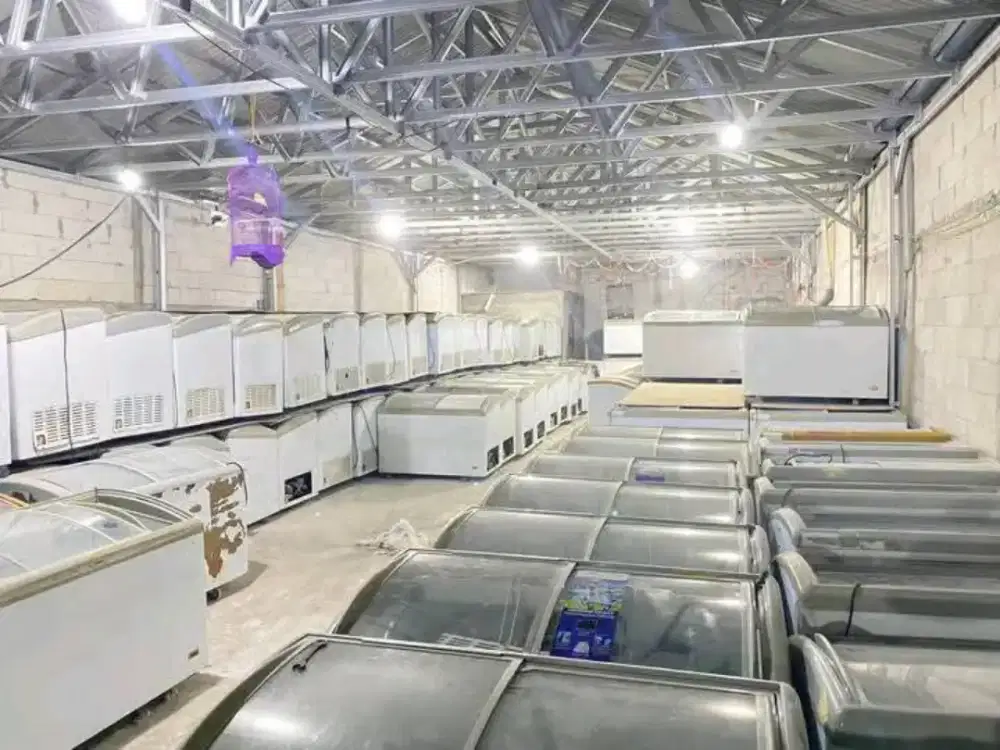 FREEZER SLIDING KACA GEA 500L