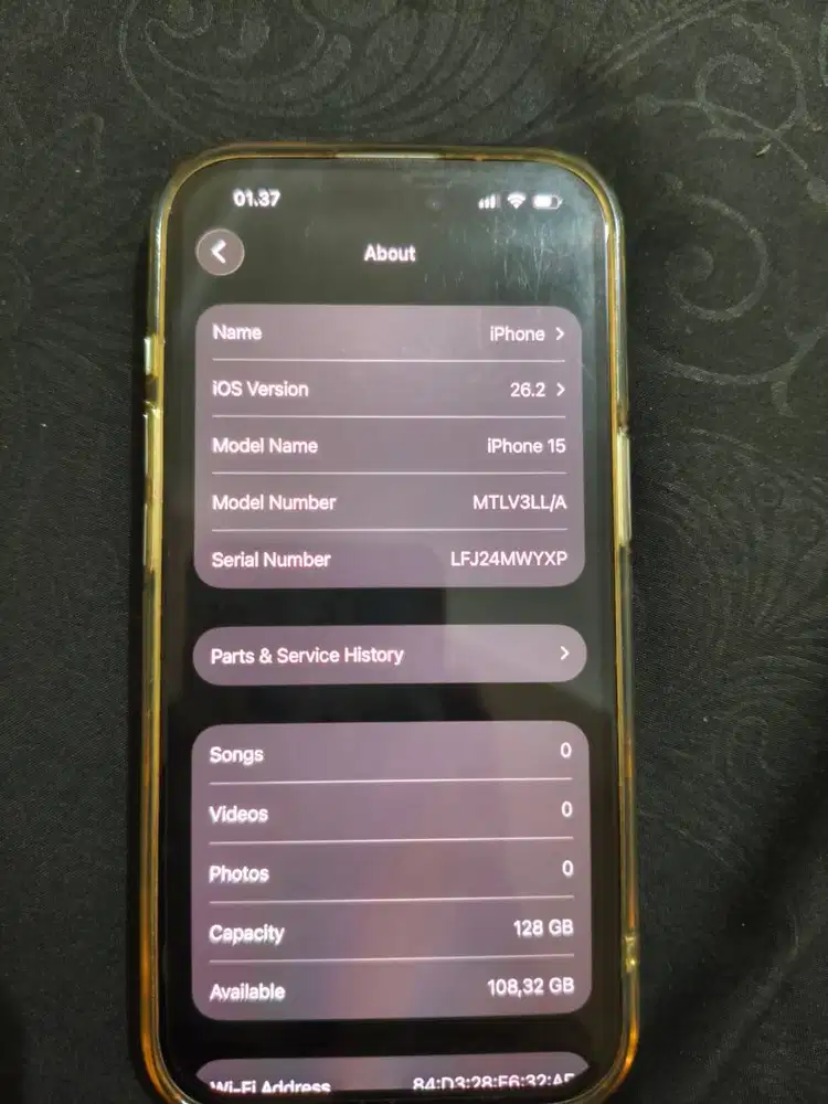 iPhone 15 Blue 128GB