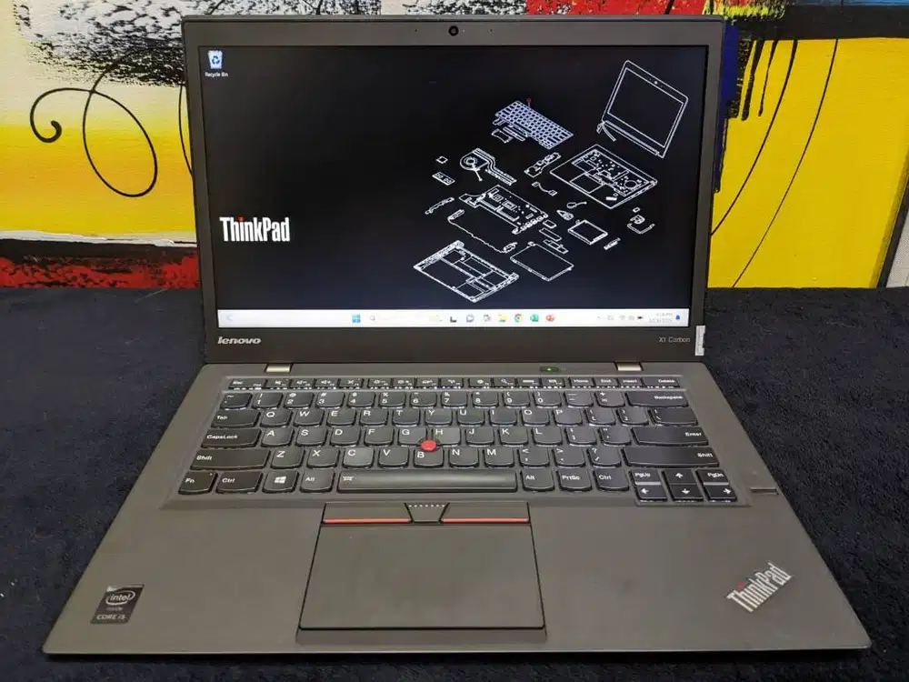 Laptop Lenovo Thinkpad X1 Carbon Gen 3rd Core i5 5200U 8/512 Slim Mulu
