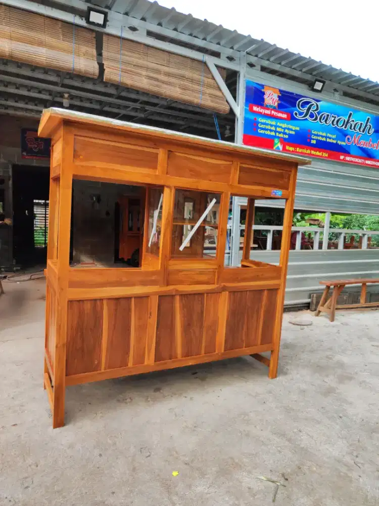 Gerobak Bakso Mie Ayam jg Melayani Pesanan Gerobak Bubur Sate Soto dlL