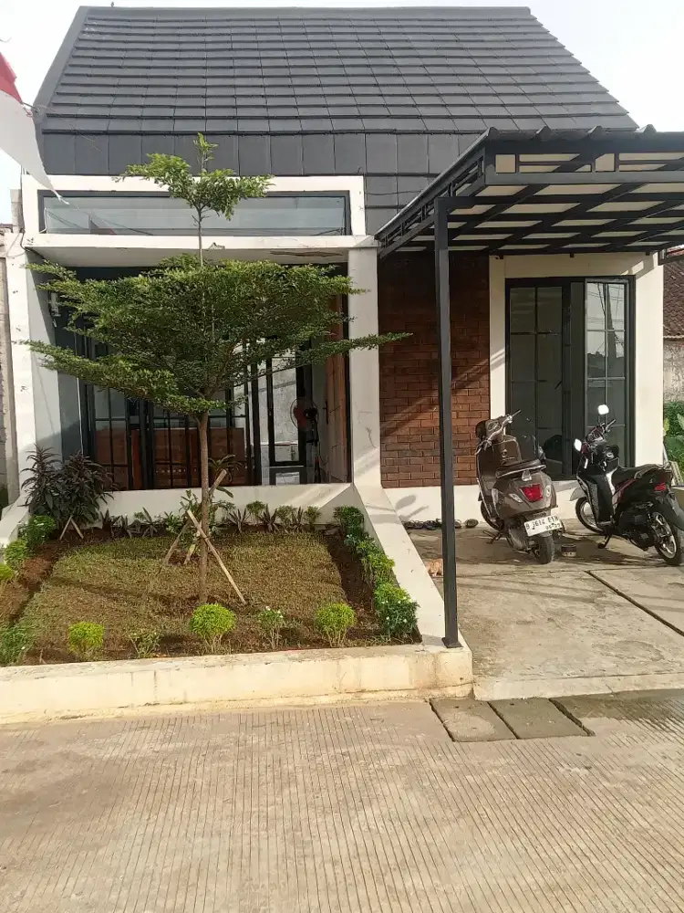 Rumah jalan 2 mobil harga murah terjangkau di Depok
